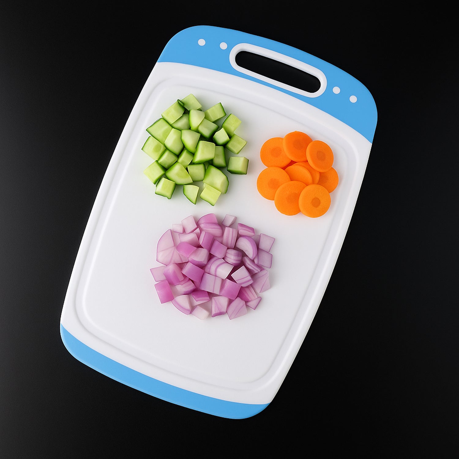 Ganesh Vegetables And Fruits Cutting Chopping Board Plastic Chopper Cutter Board (1 Pc) Ganesh Vegetables And Fruits Cutting Chopping Board Plastic Chopper Cutter Board (1 Pc)